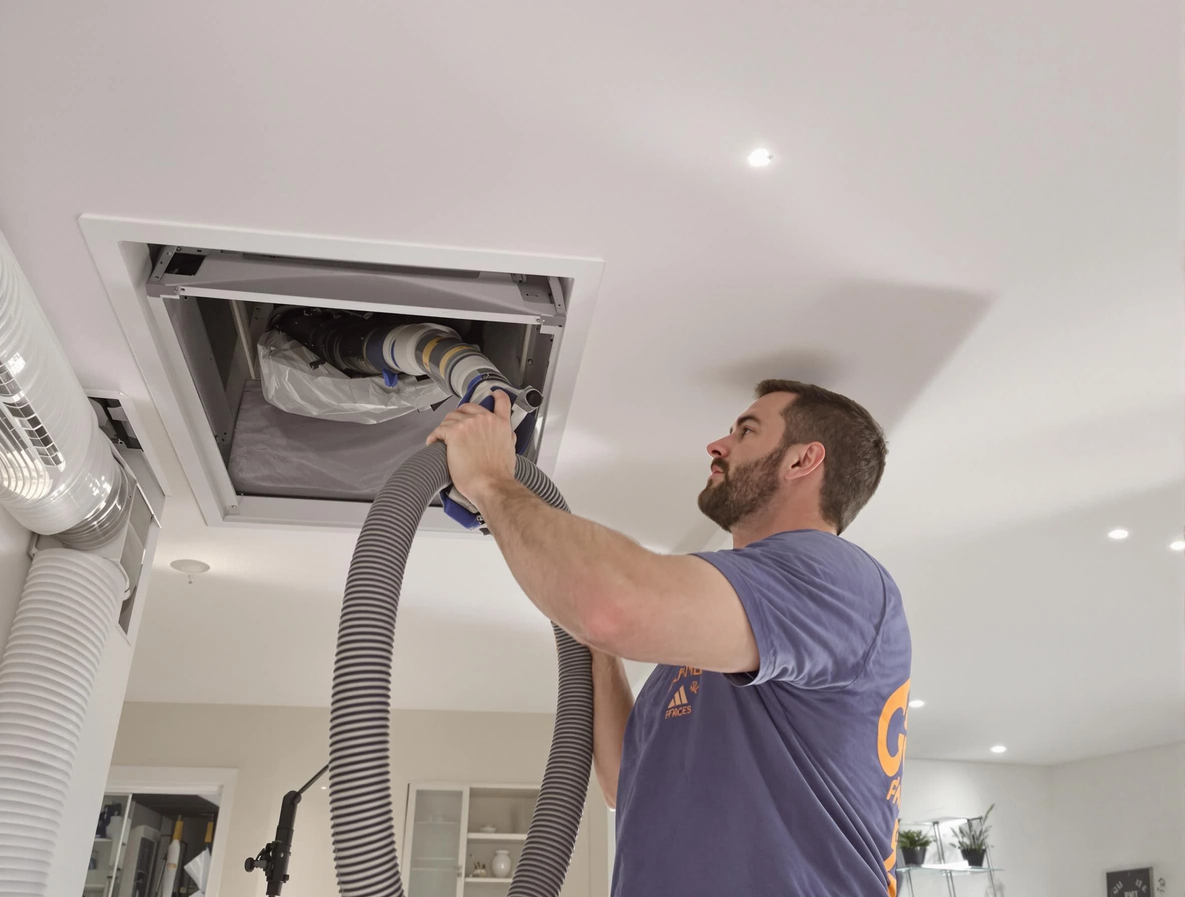 Precision indoor duct cleaning by West Point Air Duct Cleaning in West Point