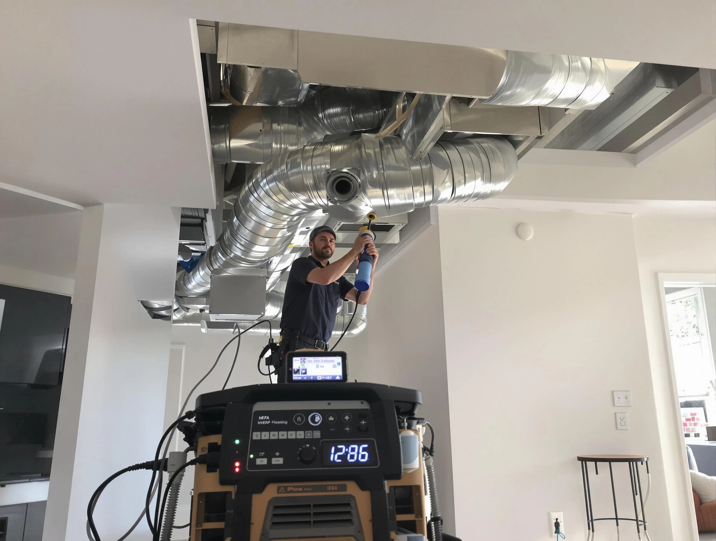 Advanced pure air duct cleaning by West Point Air Duct Cleaning in West Point