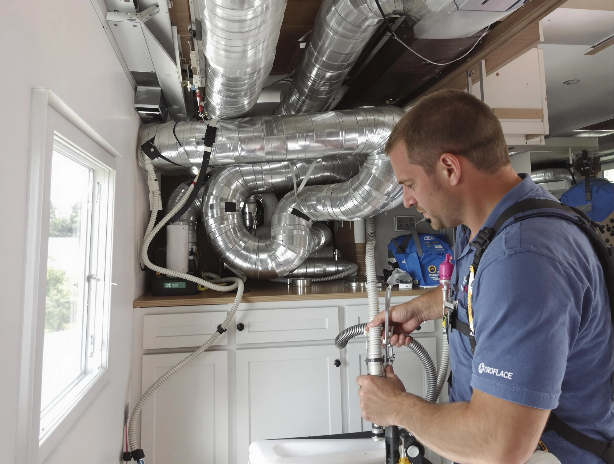 Mobile Home Air Duct Cleaning in West Point
